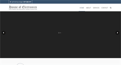 Desktop Screenshot of houseofelec.com